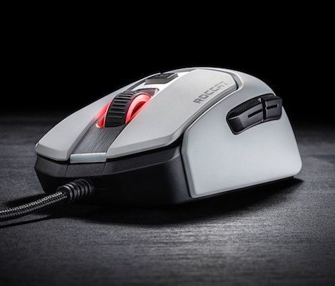 Myš Roccat Kain 122 AIMO RGB bílá