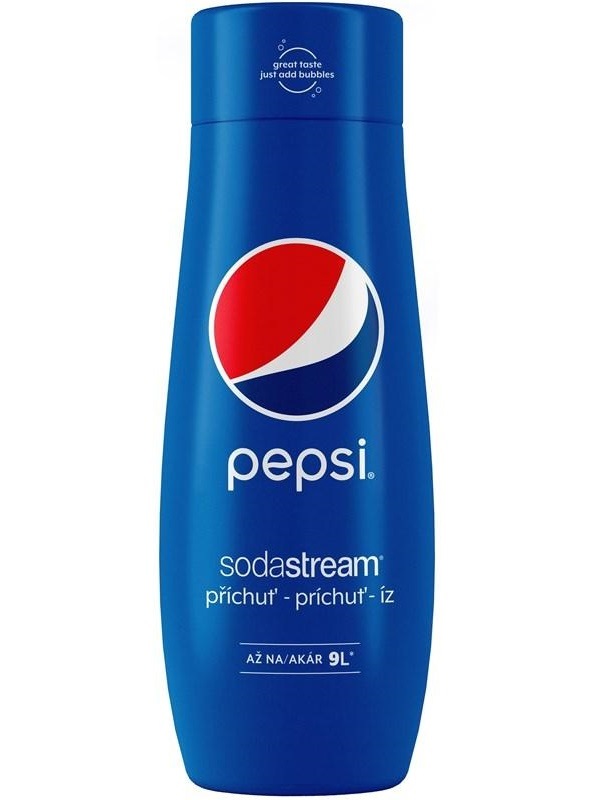 Příchuť pro perlivou vodu SodaStream Pepsi 440 ml