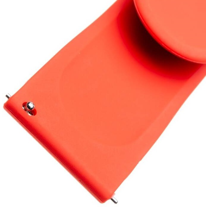 Řemínek FIXED Silicone Strap 22mm na smartwatch červený Řemínek FIXED Silicone Strap 22mm na smartwatch červený