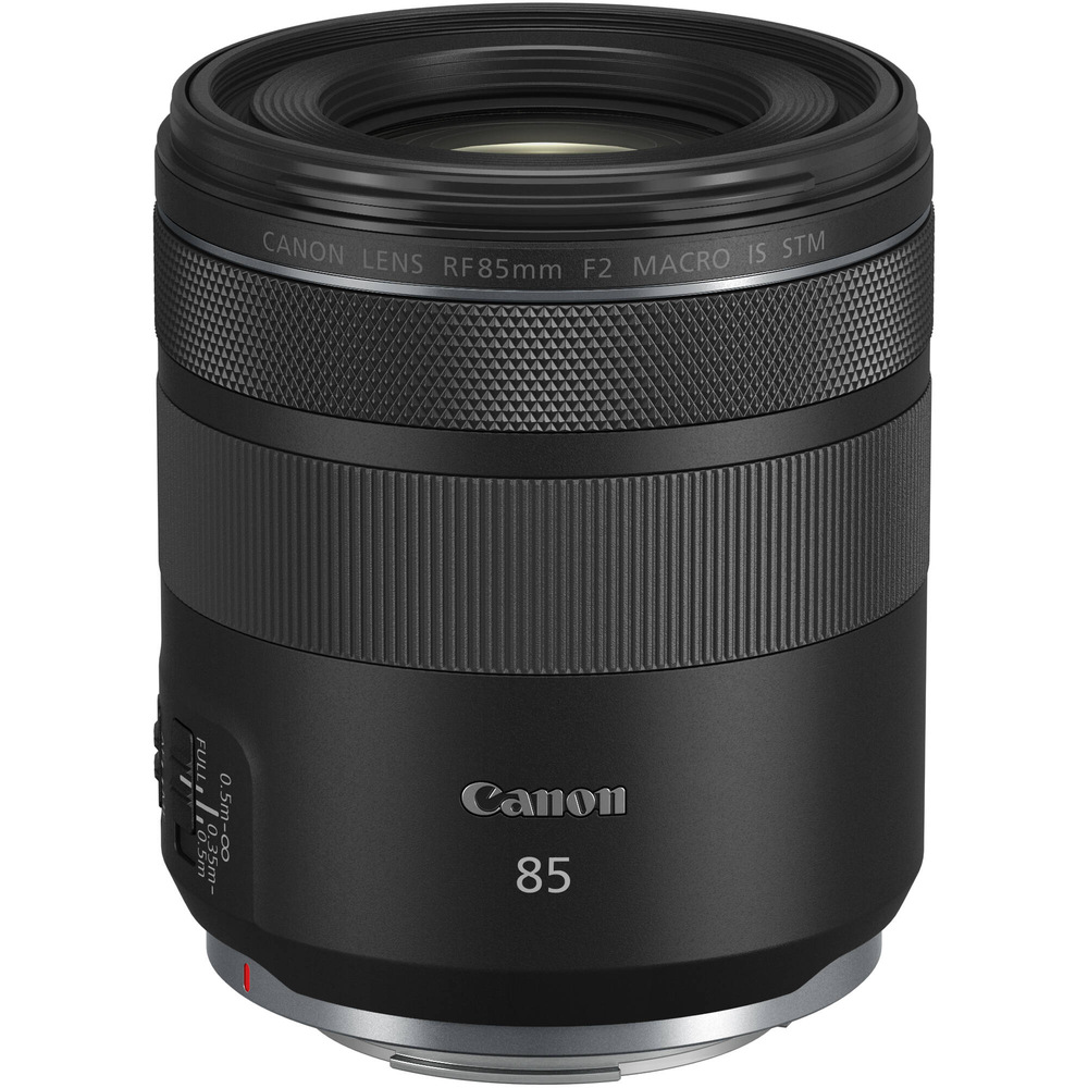 Objektiv Canon RF 85 mm f/2 MACRO IS STM černý