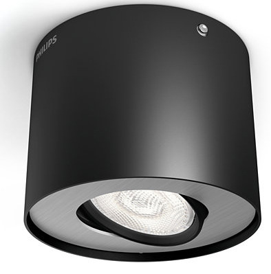 Bodové svítidlo Philips Phase Single, LED černé