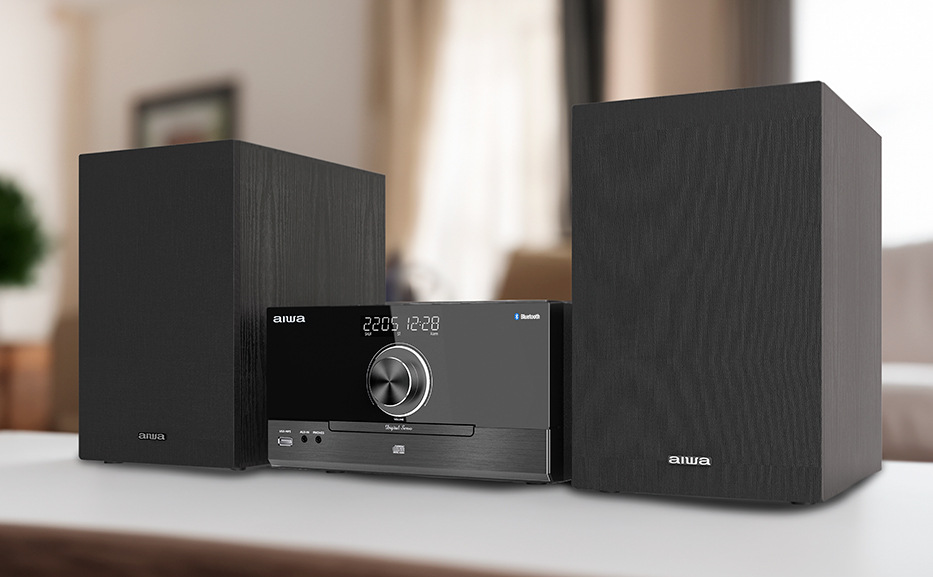 Mikrosystém AIWA MSBTU-600 černý Mikrosystém AIWA MSBTU-600 černý