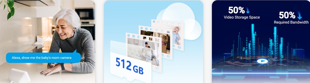 IP kamera EZVIZ TY7 Dual (4MP+4MP) bílá