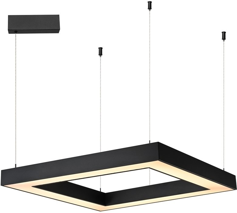 Závěsné svítidlo IMMAX NEO CANTO SLIM SMART, 80cm, 60W, Zigbee 3.0, TUYA - černé