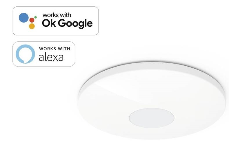 Stropní svítidlo Hama SMART Wi-Fi, kulaté, průměr 50 cm, bílé Stropní svítidlo Hama SMART Wi-Fi, kulaté, průměr 50 cm, bílé