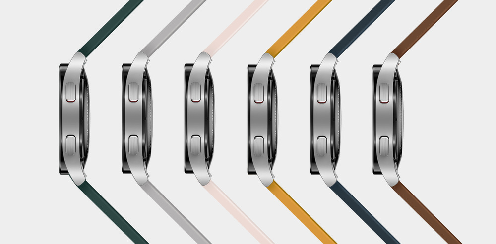 Řemínek Samsung Hybridní kožený 20mm (velikost S/M) modrý Řemínek Samsung Hybridní kožený 20mm (velikost S/M) modrý