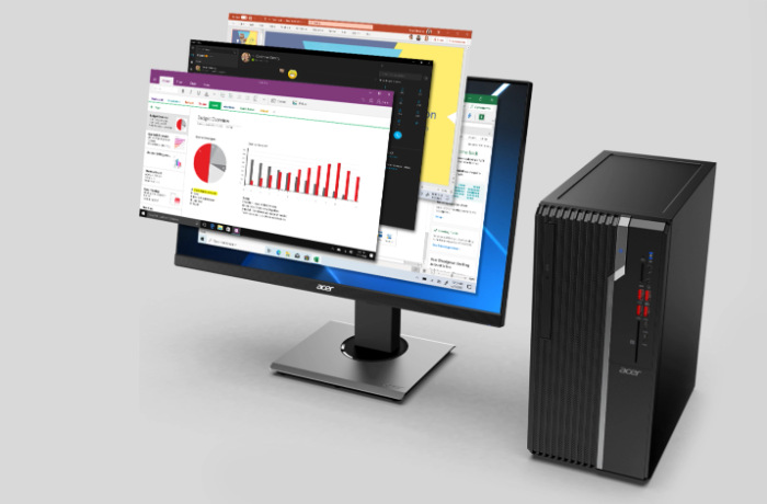Stolní počítač Acer Veriton VS2690G černý Stolní počítač Acer Veriton VS2690G černý