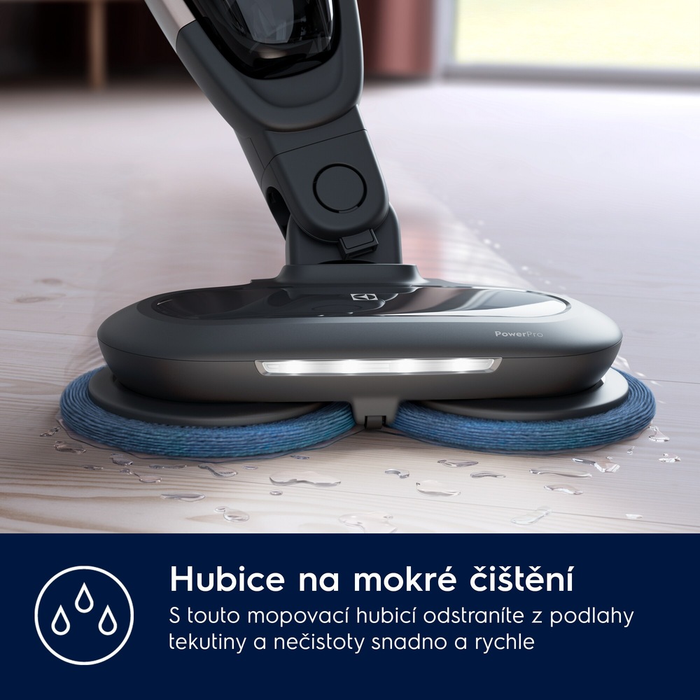 Tyčový vysavač Electrolux 500 WET ES52B25WET Tyčový vysavač Electrolux 500 WET ES52B25WET