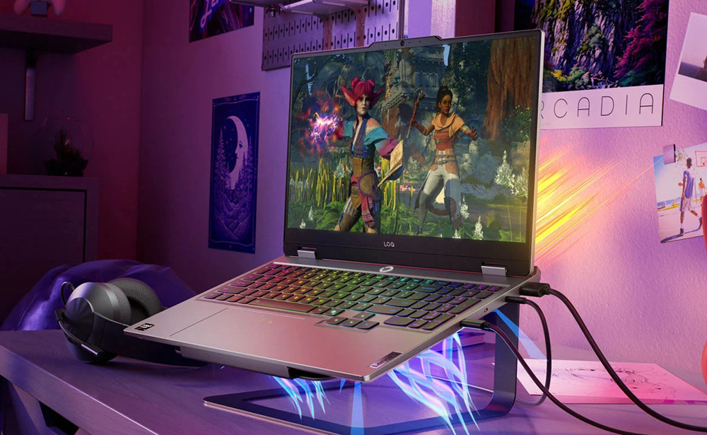 Chlazení notebooku Lenovo LOQ 15AHP10