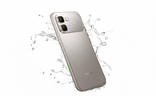 Mobilní telefon Infinix Note Edge 8 GB / 256 GB zelený Infinix Note Edge je vůči prachu a vodě odolný dle IP65