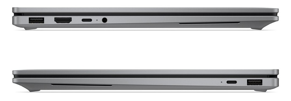 Notebook HP OmniBook X Flip AI PC 14-kb0609ncx + Game Pass předplatné na 2 měsíce stříbrný Zavřený notebook HP OmniBook X Flip AI PC 14-kb0609ncx z obou profilů