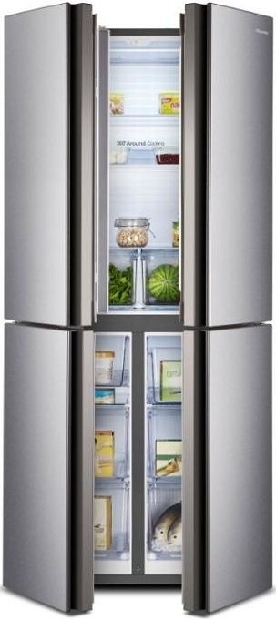 Americká lednice Hisense RQ515N4AC2 stříbrná Americká lednice Hisense RQ515N4AC2, stříbrná, invertorový motor