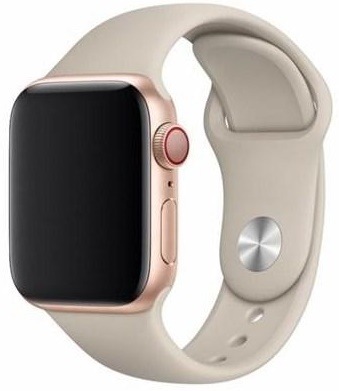 Řemínek Devia Deluxe Sport na Apple Watch 44mm/42mm béžový