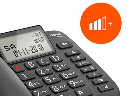 Domácí telefon Gigaset DL380 černý
