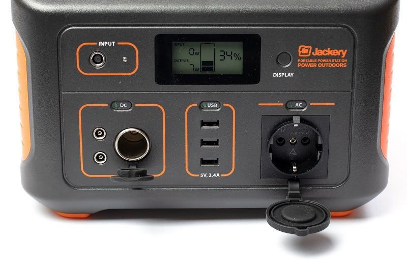 Nabíjecí stanice Jackery Explorer 500 (518 Wh) černá/oranžová