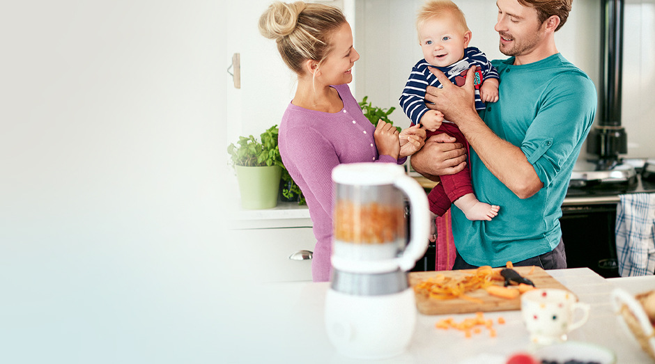 Parní vařič + mixér Philips Avent SCF885/01 bílý Parní vařič + mixér Philips Avent SCF885/01 bílý