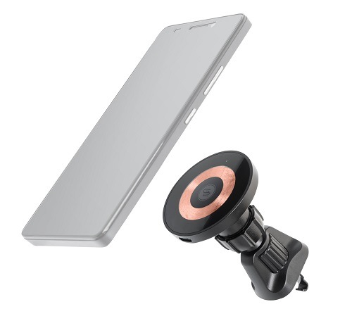 Držák na mobil GoGEN MHMS02, Magsafe / 15W černý Držák na mobil GoGEN MHMS02, instalace