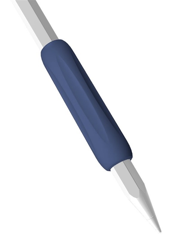 Držák doodroo pro Apple Pencil 1st-2nd Gen, 3 ks černý/bílý/modrý