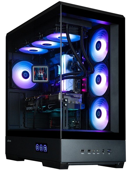 Case Zalman P50 DS černá Case Zalman P50 DS černá