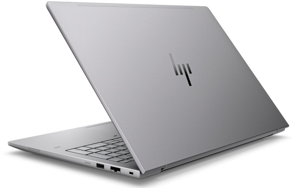 Notebook HP ZBook X G1i 16" šedý HP ZBook X G1i notebook zadní strana zavřený