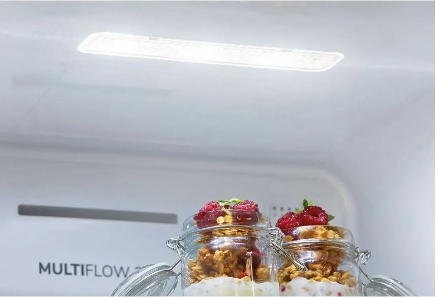 Americká lednice Gorenje G400 NRM819E61X nerez Americká chladnička Gorenje NRM819E61X s osvětlením a systémem MultiFlow