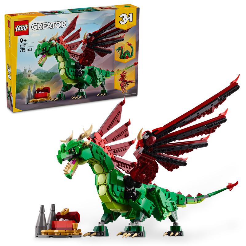 Stavebnice LEGO® Creator 3 v 1 31161 Středověký drak