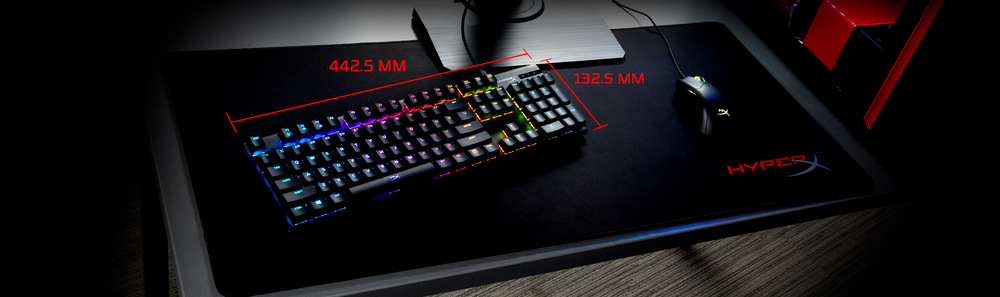 Klávesnice HyperX Alloy Origins Aqua Switch, US černá HyperX Alloy Origins