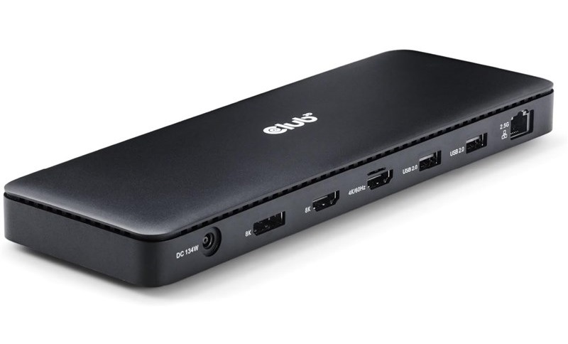 Dokovací stanice Club3D Thunderbolt 4, 12v1 černá
