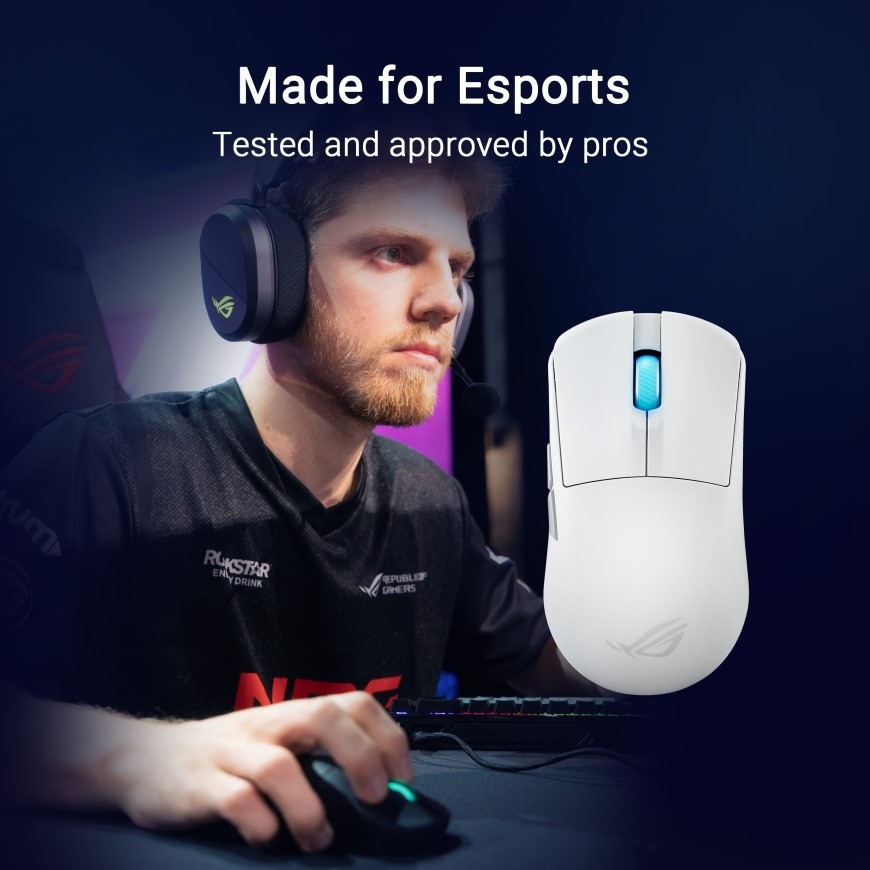 Myš Asus ROG Harpe Ace Mini bílá Myš Asus ROG Harpe Ace Mini - bílá
