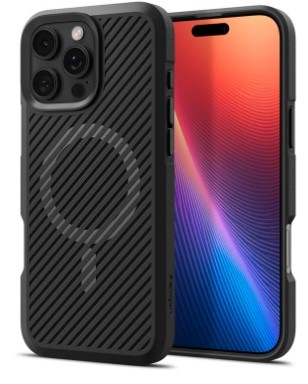 Kryt na mobil Spigen Core Armor MagSafe na Apple Iphone 16 Pro Max černý