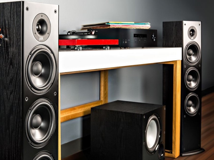 AV Receiver Denon AVR-X580BT+ repro Polk T15, T30, T50