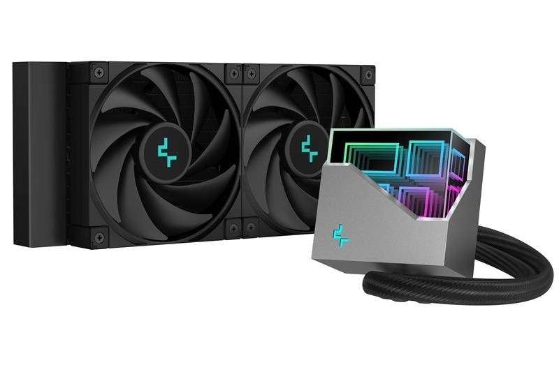 Vodní chladič DeepCool LT520 černý