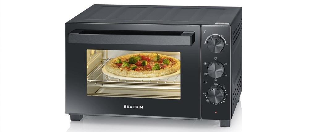 Mini trouba Severin  TP 2075 pečicí pizzu