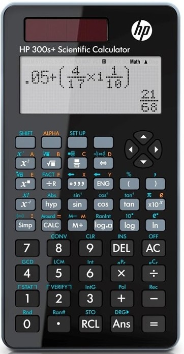 Věděcká kalkulačka HP HP-300SPLUS/INT BX pro studenty matematiky, fyziky i technických oborů
