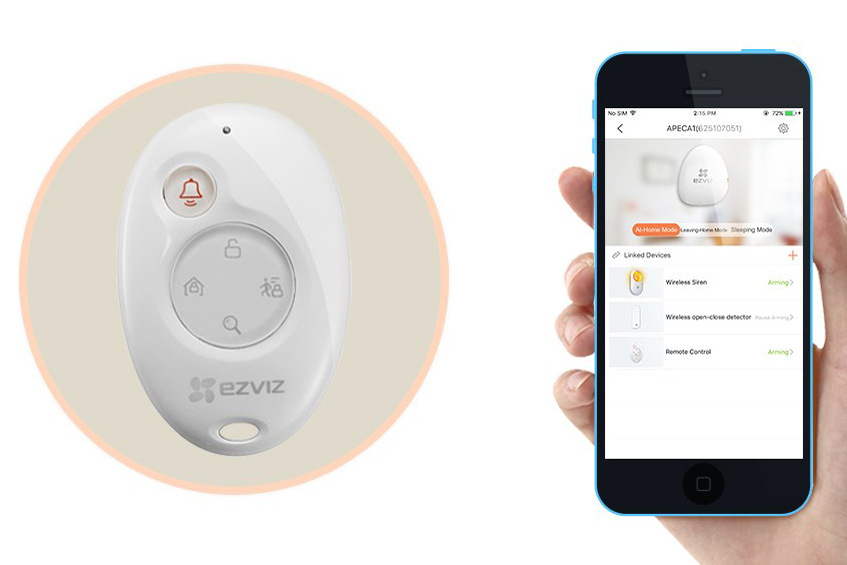 Řídicí jednotka EZVIZ Internet Alarm Hup A1 s dálkovým ovladačem Řídicí jednotka EZVIZ Internet Alarm Hup A1 s dálkovým ovladačem