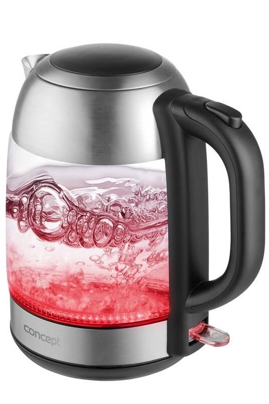 Rychlovarná konvice Concept RK4080 nerez/sklo