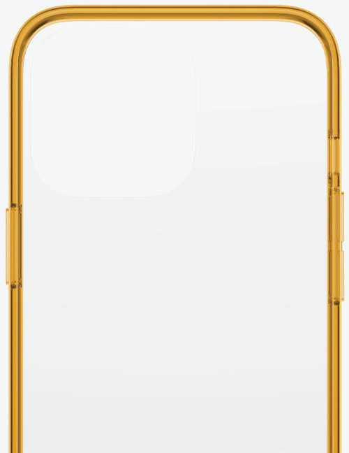 Kryt na mobil PanzerGlass ClearCaseColor na Apple iPhone 13 Pro oranžový/průhledný