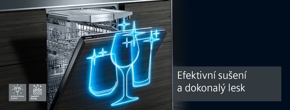 Myčka nádobí Siemens iQ500 SN55ZS07CE Zeolith®