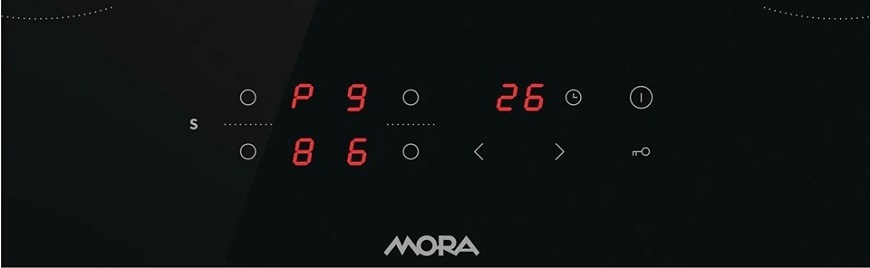 Indukční varná deska Mora VDIT 631 C černá Indukční varná deska Mora VDIT631C, vestavná