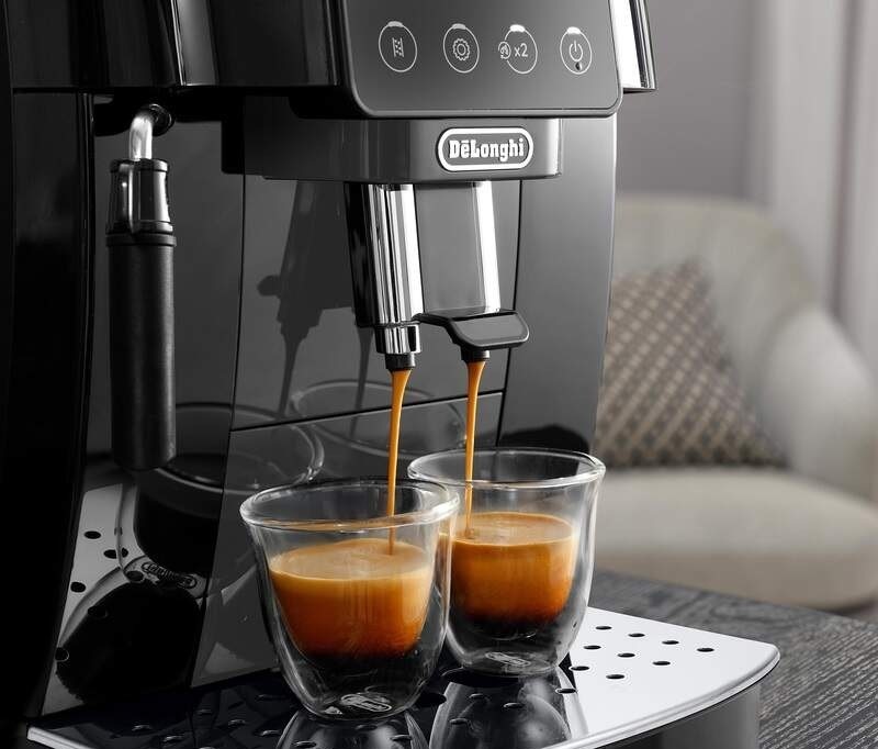 Automatický kávovar De'Longhi Magnifica Start ECAM 220.21 BG černý/šedý Automatický kávovar De'Longhi Magnifica Start ECAM 220.21 BG černý/šedý