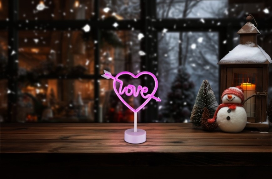 Stolní LED lampička GLOBO neon Armor bílá Stolní LED lampička GLOBO neon Armor na parapetu