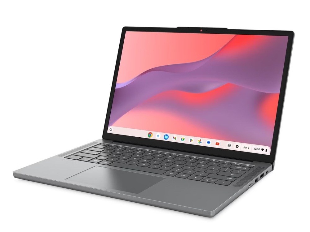 Notebook Lenovo Lenovo Chrome 14M8911 šedý přes své tenké tělo nabízí notebook od Lenovo bohatou sadu portů včetně HDMI pro snadné propojení s televizí nebo projektorem.