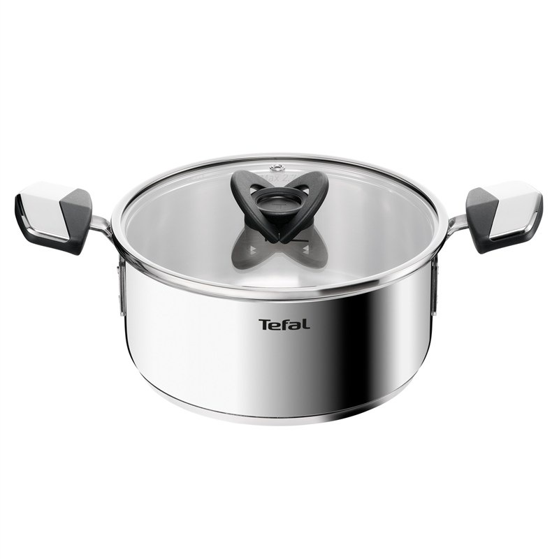 Kastrol s poklicí Tefal E3284444 Emotion+ 20 cm