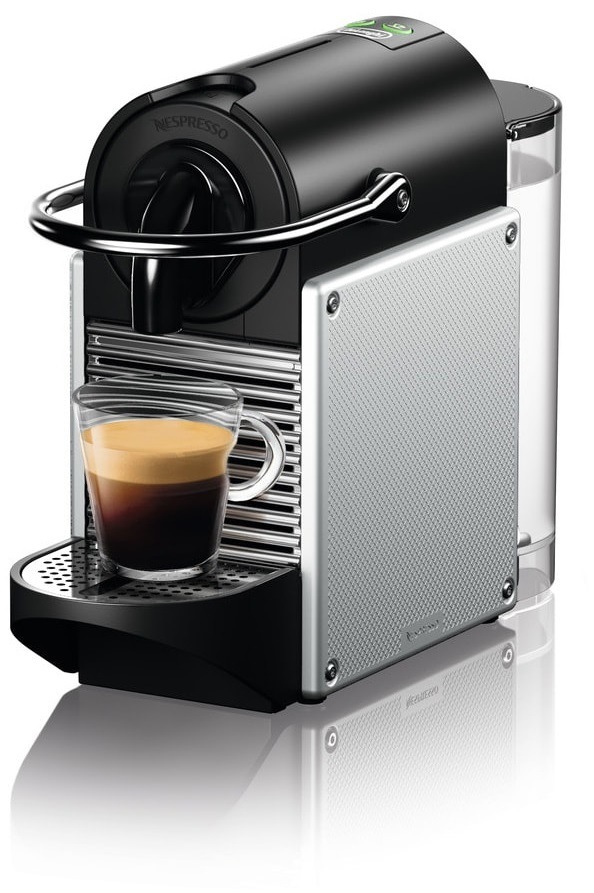 Espresso De'Longhi Nespresso Pixie EN124.S stříbrné
