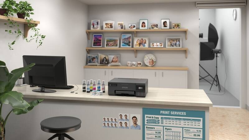 Tiskárna inkoustová Epson EcoTank L8050 černá Tiskárna inkoustová Epson EcoTank L8050 černá