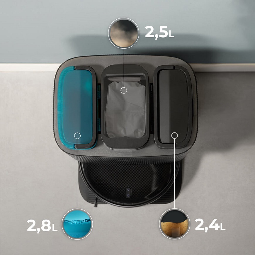 Robotický vysavač Cecotec Conga 11090 Spin Revolution Home&Wash černý Robotický vysavač Cecotec Conga 11090 Spin Revolution Home&Wash černý