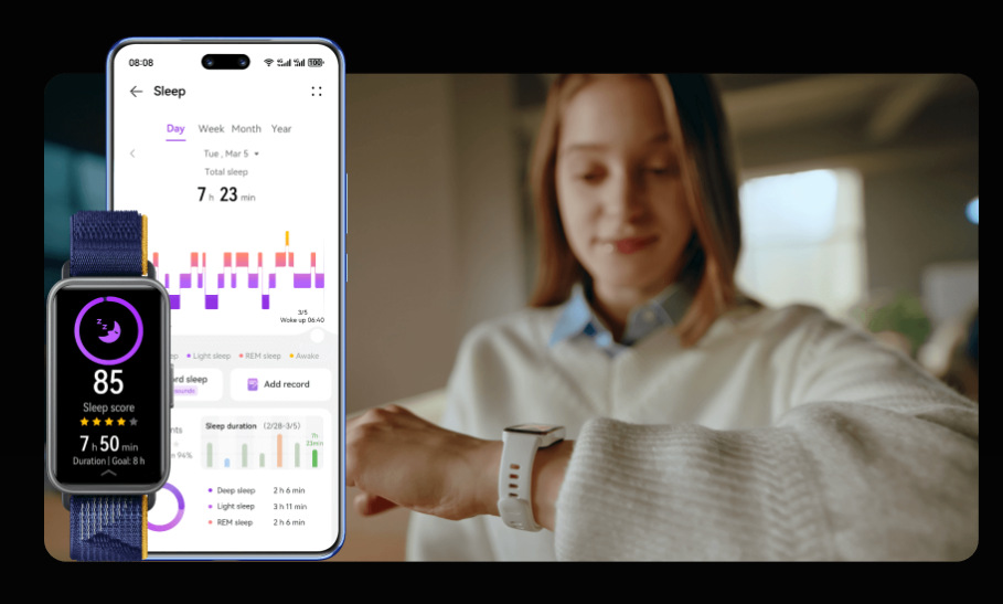 Fitness náramek Huawei Band 9 černý