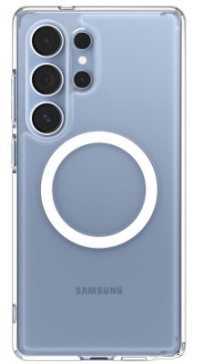 Kryt na mobil Spigen Ultra Hybrid MagSafe na Samsung Galaxy S25 Ultra průhledný