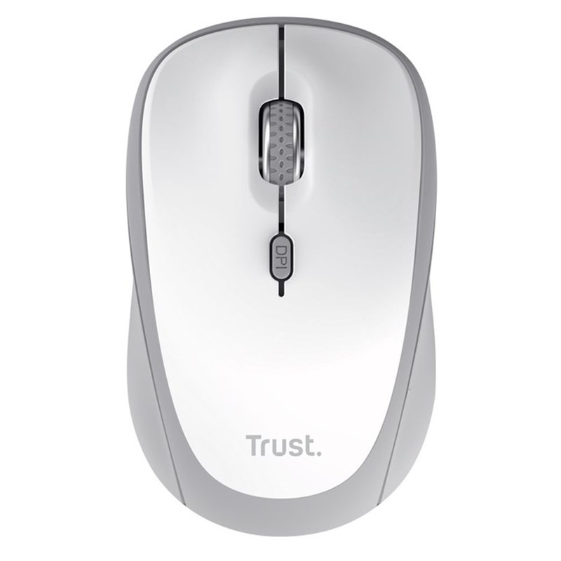 Myš Trust YVI+ Compact bílá