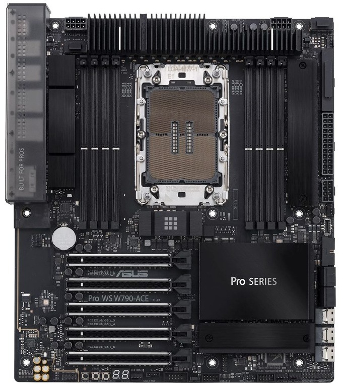 Základní deska Asus Pro WS W790-ACE, černá barva